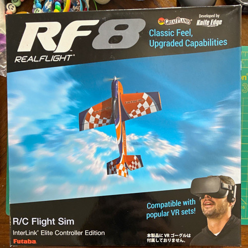 Realflight rf8 flight sim - realflight,